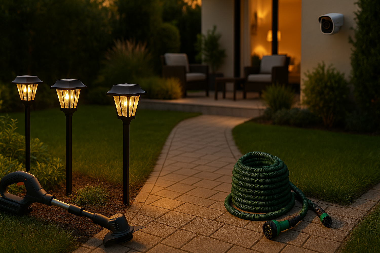 Jardín y Exteriores