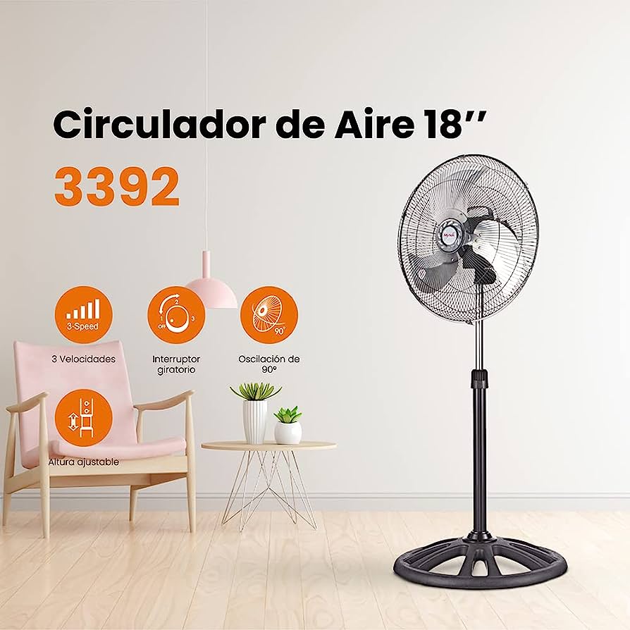 Ventilador Pedestal Mytek 3392 - Metacompras