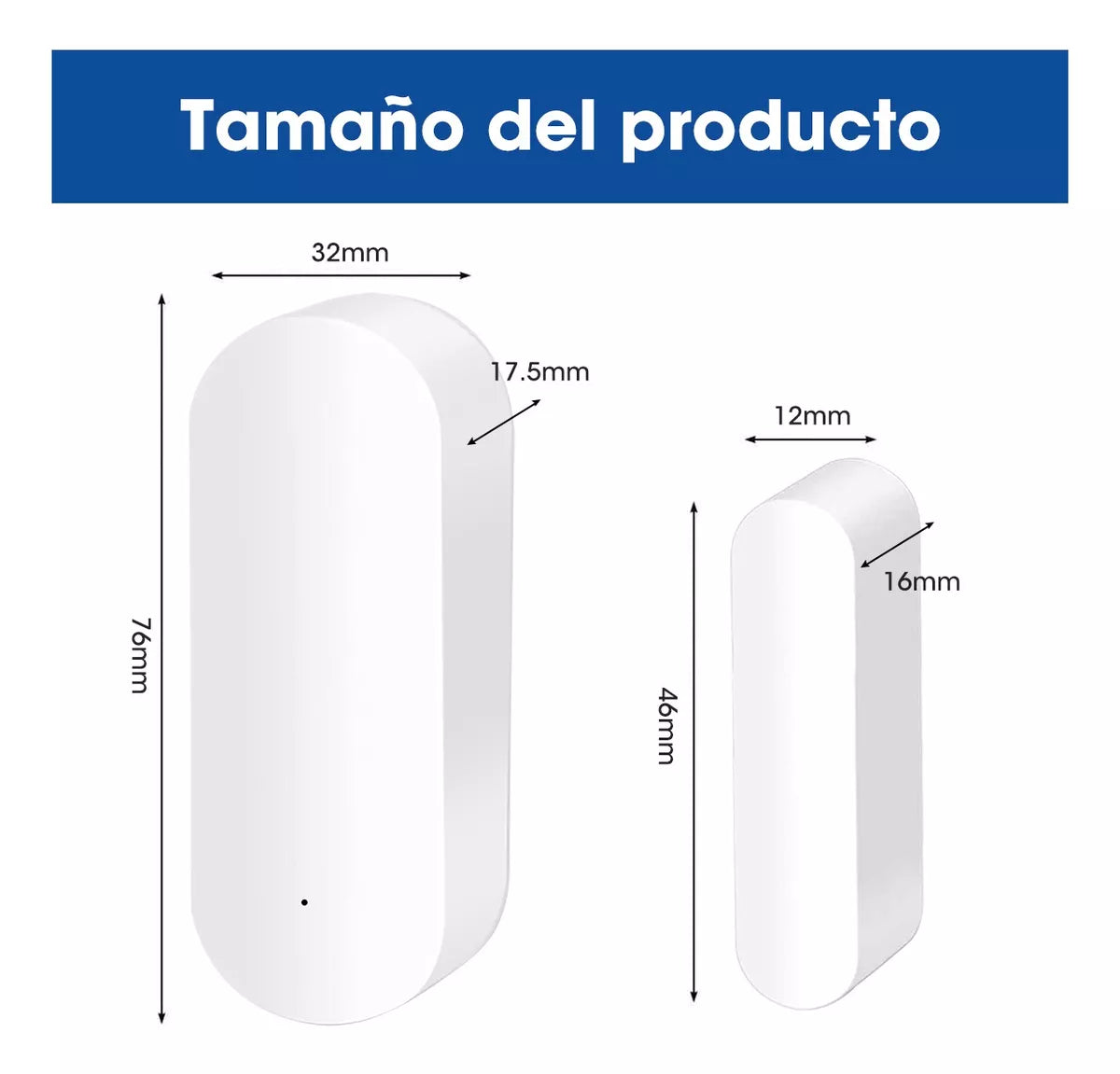 Sensor Inteligente Wifi Con Alarma De Seguridad Para Puertas - Metacompras