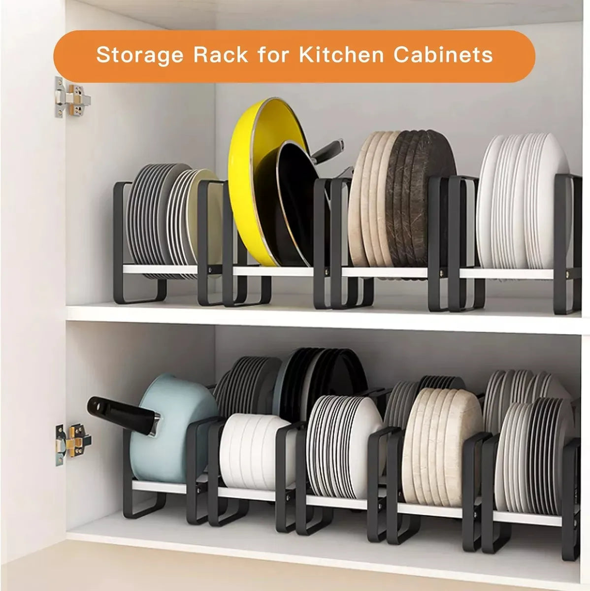Organizador de Platos Multiusos para Cocina - Soporte Práctico y Funcional