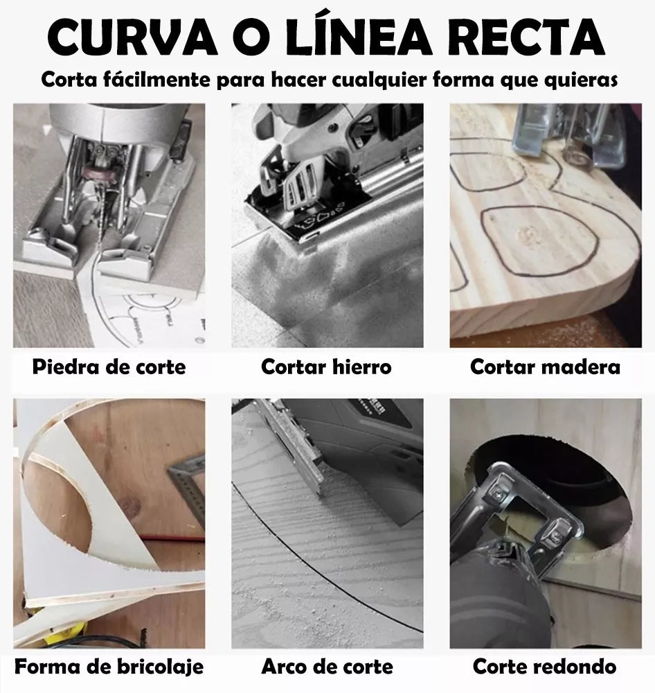 Sierra Caladora Profesional 1080w - Metacompras