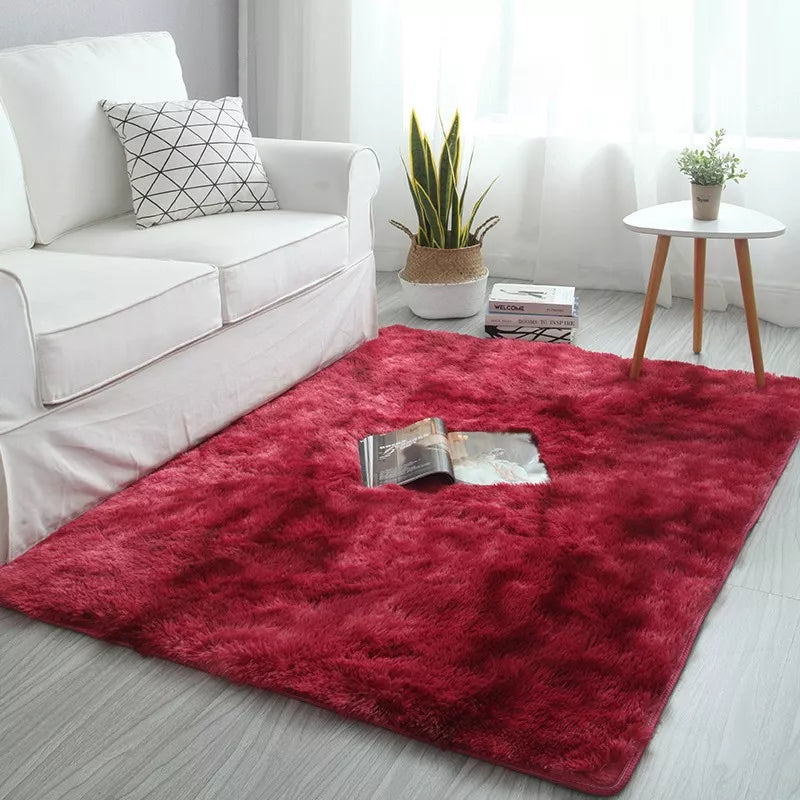 Alfombra Súper Suave De Piel Peluda Para Sala De Estar 160x2 - Metacompras