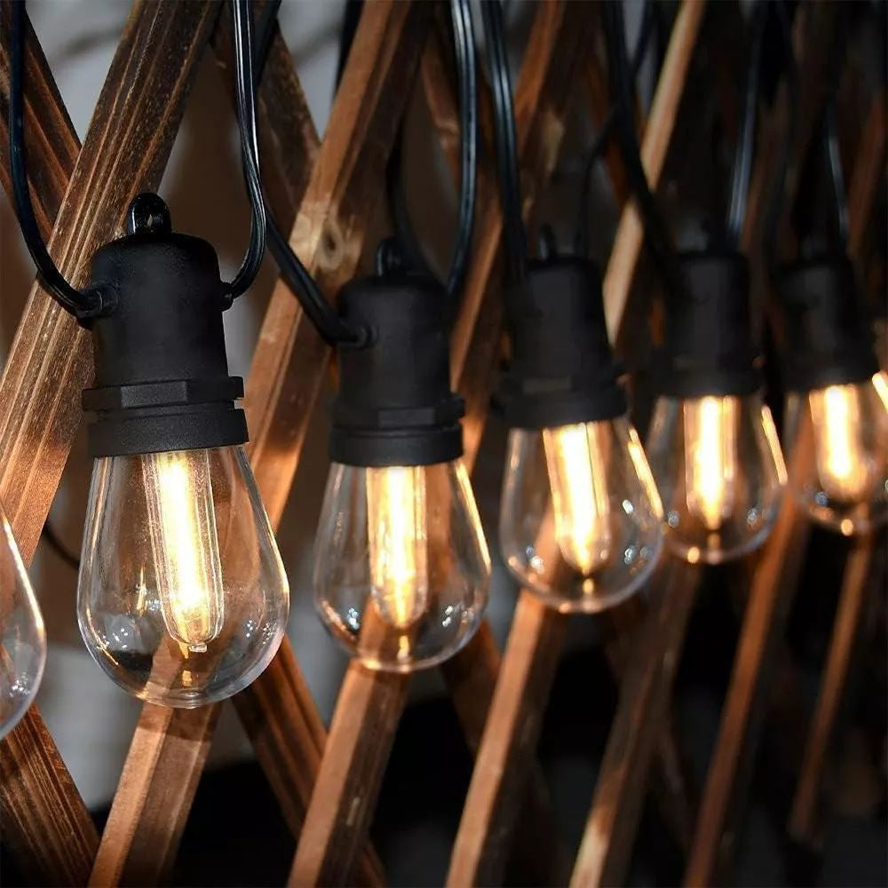Guirnalda LED 10 mts Cálida Impermeable – Decoración Segura Exterior