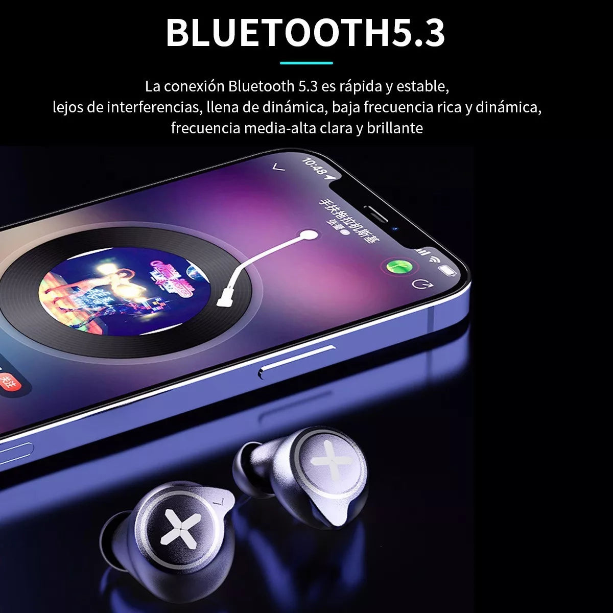 Audífonos Inalámbricos Bluetooth 5.3 Deportivos Gamer In Ear - Metacompras