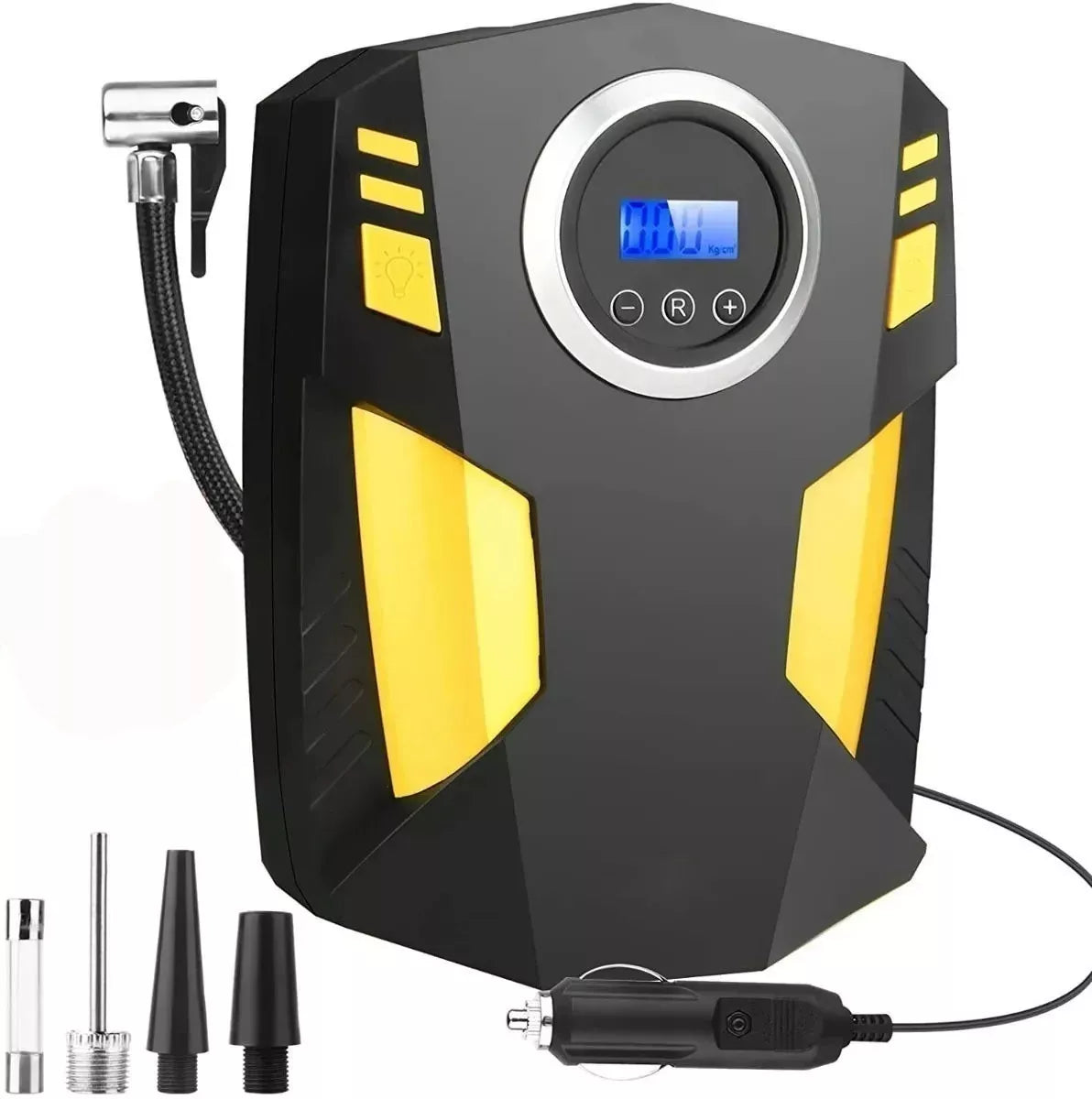 Bomba Infladora Digital Portátil Eléctrica 12v - Metacompras