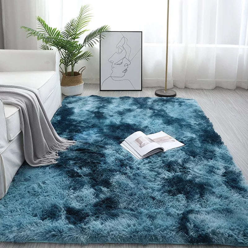Alfombra Súper Suave De Piel Peluda Para Sala De Estar 160x2 - Metacompras