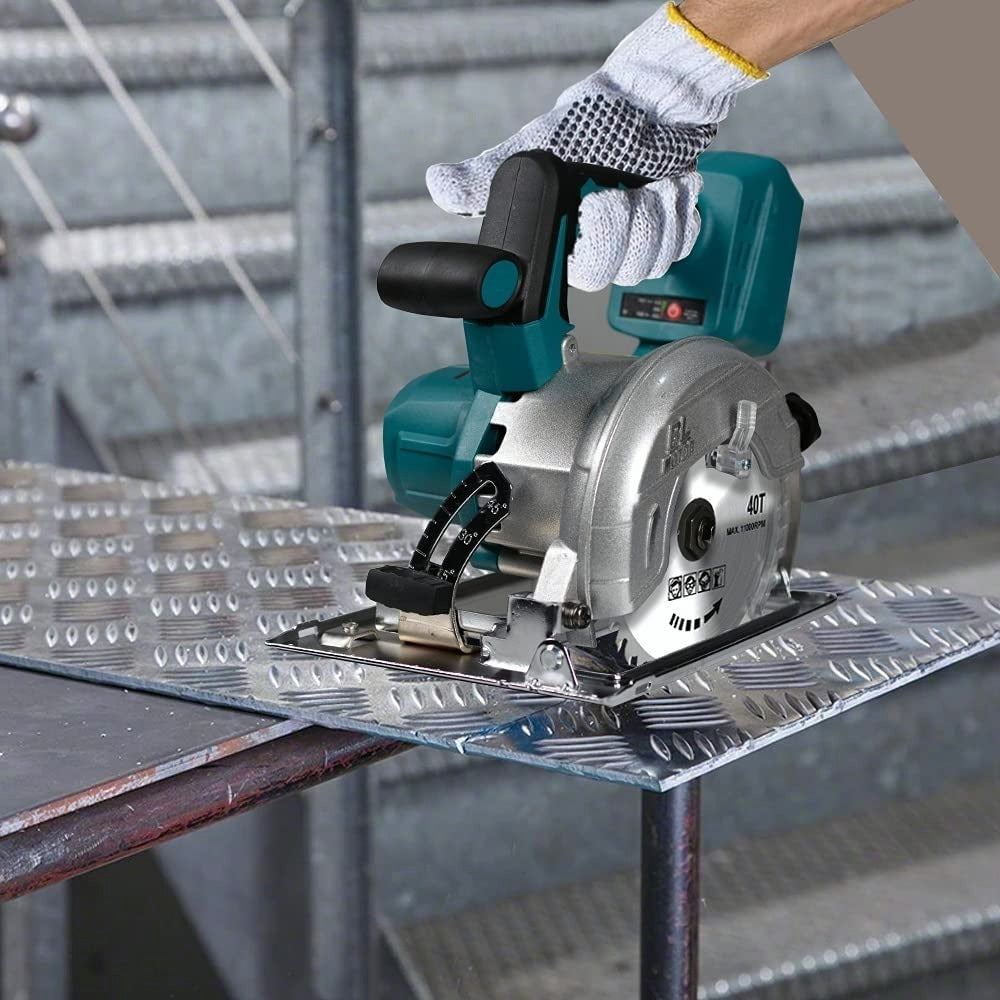 Sierra Circular Eléctrica Recargable 1500W - Portátil y de Corte Preciso - Metacompras