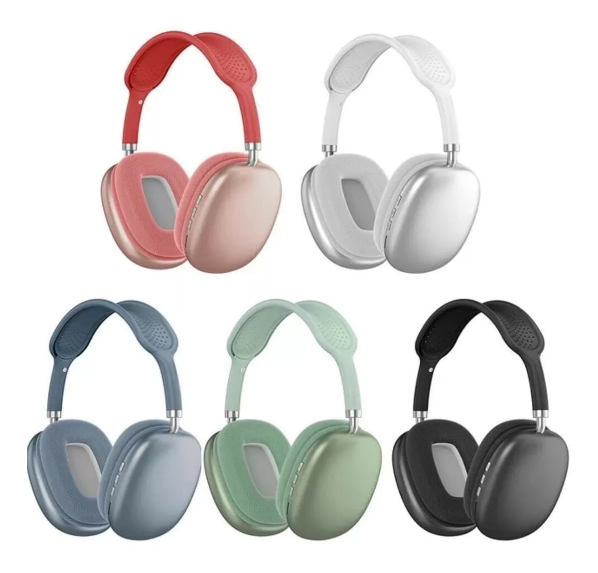 Audífonos Inalámbrico Diadema Con Microfono Bluetooth 400mah - Metacompras