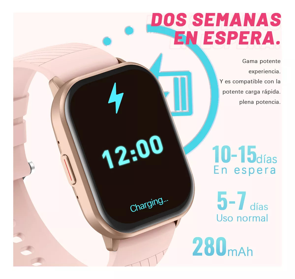 Smartwatch De 2 Pulgadas Auricular Bluetooth Smart