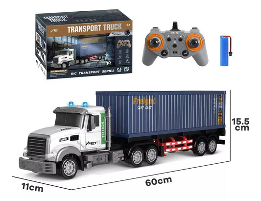Camión de Carga RC 1/12 – Control Remoto, Alta Potencia y Diversión Durable