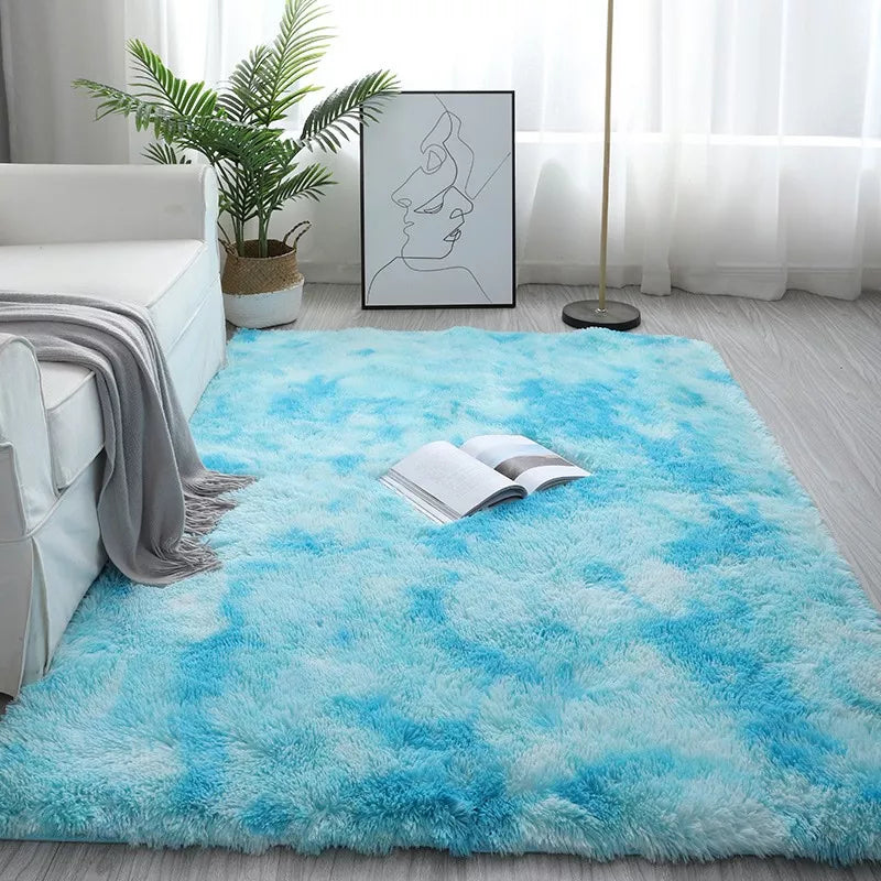 Alfombra Súper Suave De Piel Peluda Para Sala De Estar 160x2 - Metacompras