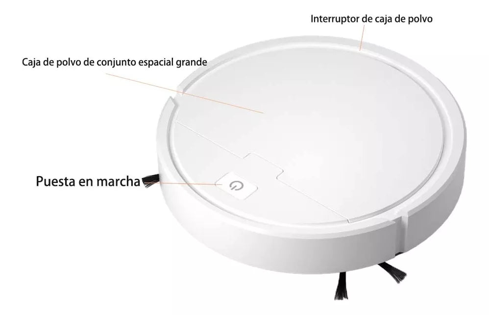 Aspiradora Robot Automática Inteligente Recargable - Metacompras