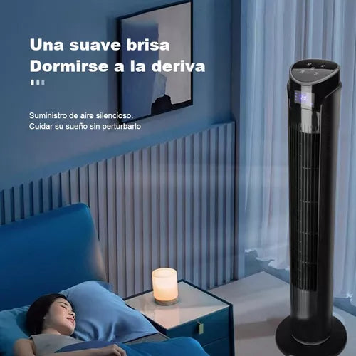 Ventilador De Torre Silencioso 3 Velocidades Oscilacion