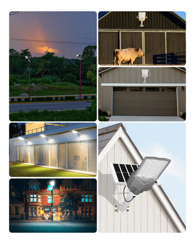 Lámpara Led Solar Luminaria Suburbana Alumbrado 300w