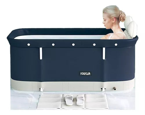 Tina Plegable Bañera Spa Adulto Niños,portátil Baño Caliente - Metacompras