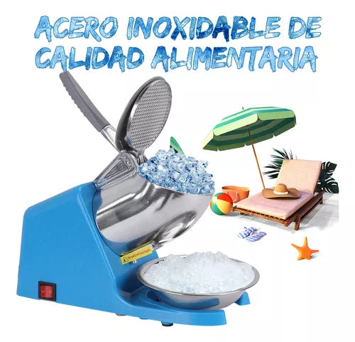 Máquina Trituradora de Hielo Profesional – Raspados Fáciles al Instante