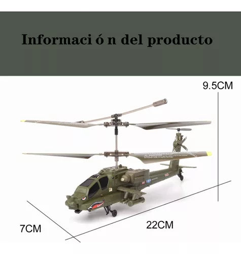 Helicoptero Syma- S109g 3.5 Canales Rc Con Gyro