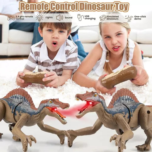 Juguete Usb Con Control Remoto De Dinosaurio R/c De 2.4 Ghz - Metacompras