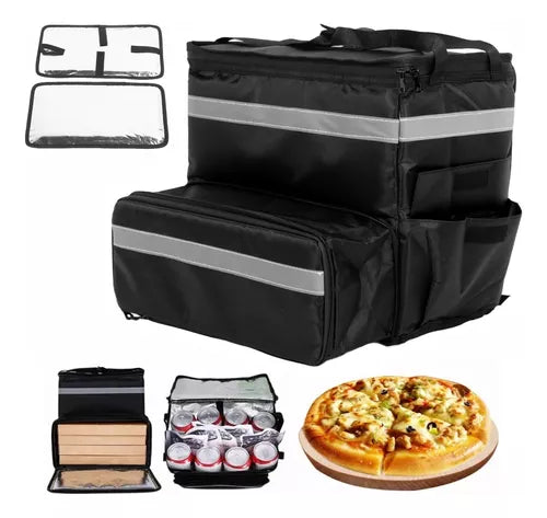 Mochila Térmica Multifuncional para Entregas - Aislante, Expandible, Impermeable
