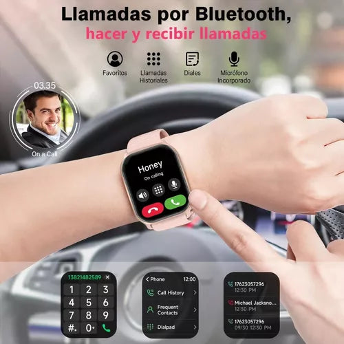 Smartwatch De 2 Pulgadas Auricular Bluetooth Smart