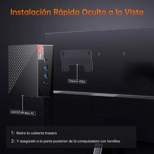 Mini Pc Ryzen 7 Amd 5700u Para Juegos, 32 Gb De Ram 512 Gb