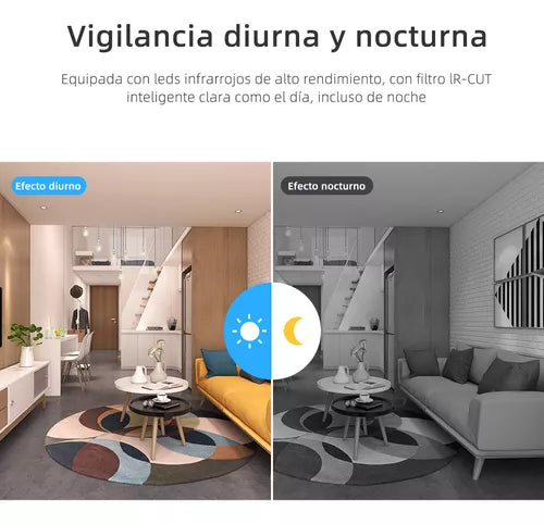 Kit Cámara de seguridad QG-77-K500G con resolución de 4ch 2MP visión nocturna incluida Color blanca Exterior Videovigilancia - Metacompras