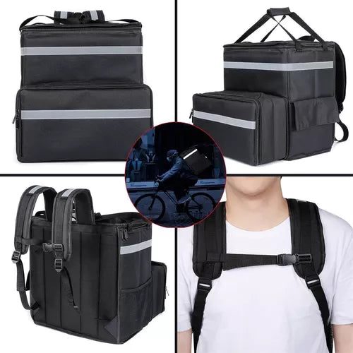Mochila Térmica Multifuncional para Entregas - Aislante, Expandible, Impermeable