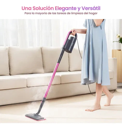 Trapeador a Vapor Schenley Hestia Alta Temperatura para Limpieza de Pisos