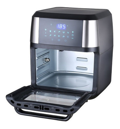 Freidora de Aire MasterChef Premium Multifuncional 12 en 1 - Acabado Negro Mate