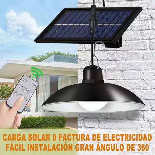 Lámpara Solar Exterior Impermeable - Metacompras