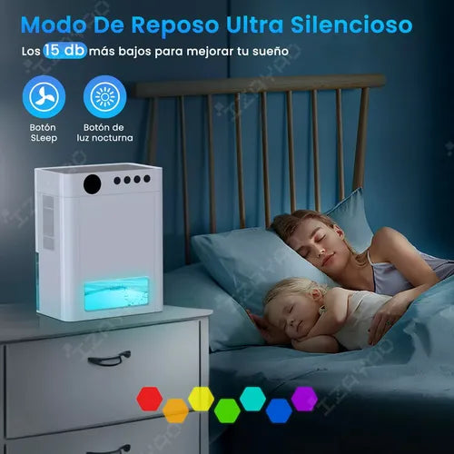 Deshumidificador Silencioso Inteligente 4500 ml para 100 m² - Eficiencia Alta