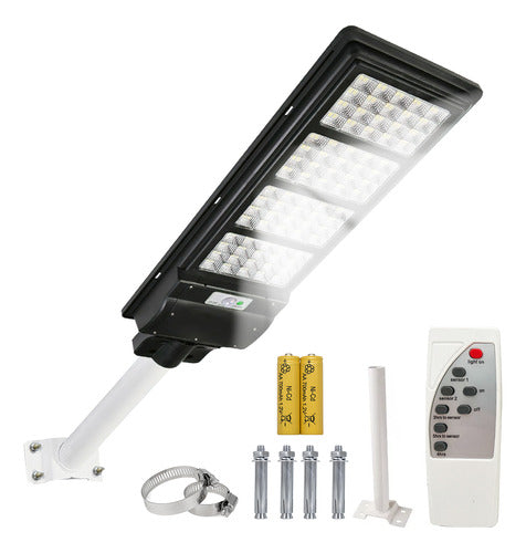 Lámpara Led Solar Luminaria Suburbana Alumbrado Publico 1200w