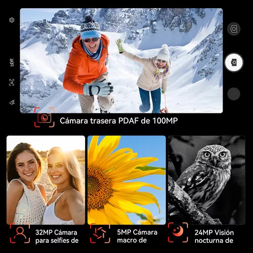 Cubot KingKong 9 - Smartphone Resistente con 12GB RAM y Doble Pantalla FHD+