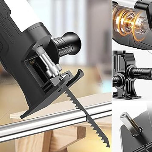 Adaptador para Taladro a Sierra Caladora - Corte Rápido y Versátil - Metacompras