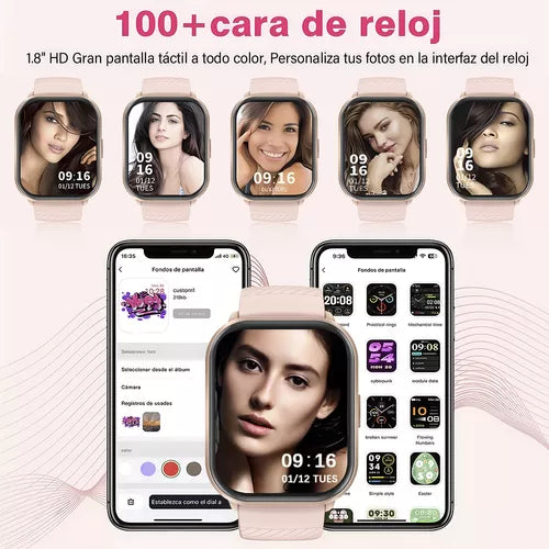 Smartwatch De 2 Pulgadas Auricular Bluetooth Smart