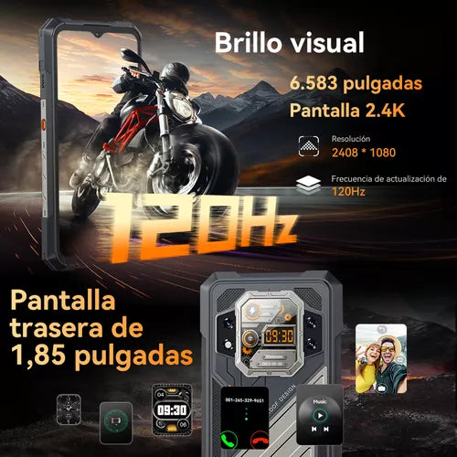 Cubot KingKong X 5G - Potente y Resistente, 512GB, 16GB RAM, Android 14