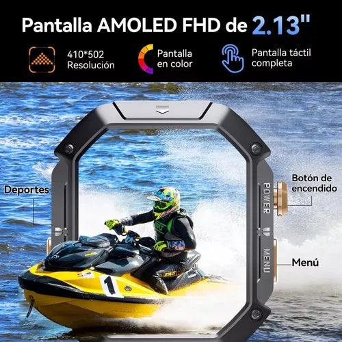 Smartwatch Cubot X1 con Pantalla AMOLED, Larga Duración y Resistencia al Agua