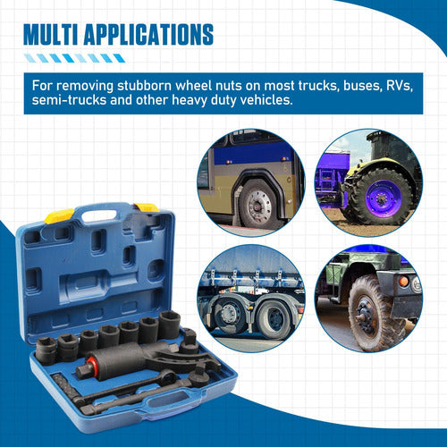 Kit Llave Multiplicadora De Torque 1:64 – Máximo Poder Sin Esfuerzo