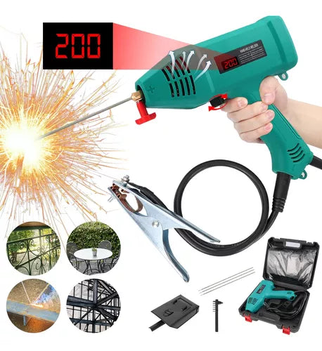 Soldadora de mano con pantalla digital 3000W 200A