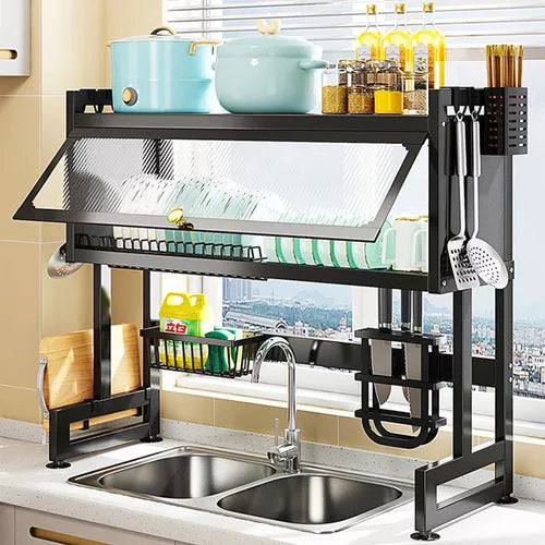 Escurridor De Trastes 3 niveles gabinete - Metacompras