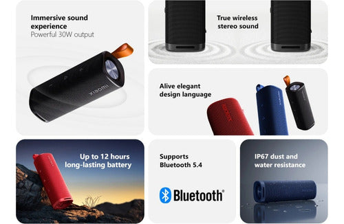 Xiaomi Sound Outdoor Mini Bocina Portátil Bluetooth Audio