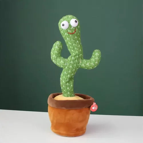 Peluche Cactus Bailarin Con Canciones Graba Y Te Imita - Metacompras