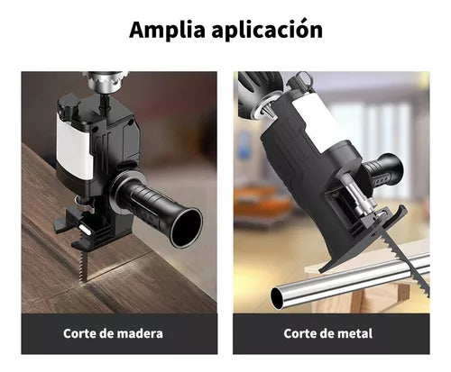 Adaptador Taladro Sierra de mano