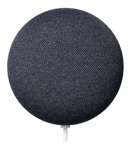Google Nest Mini Nest Mini 2nd Gen con asistente virtual Google Assistant color charcoal 110V/220V