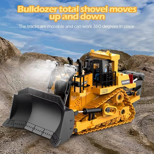 Juguete Bulldoze De Control Remoto Para Construcción