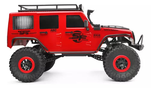 Carro RC 4x4 Todo Terreno WLtech 104311R - Velocidad y Diversión Asegurada