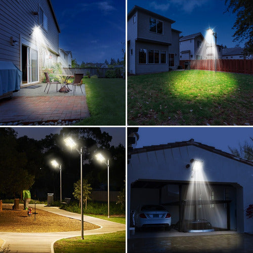 Luz Led Solar Exterior Iluminación Brillante 1800w