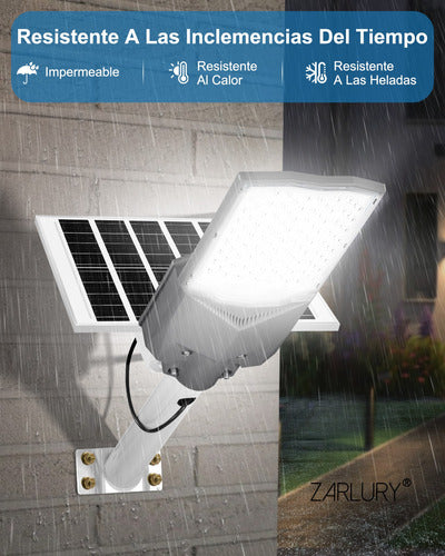 Lámpara Led Solar Luminaria Suburbana Alumbrado 300w