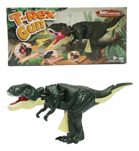 Juguete Dinosaurio T Rex zazaa Con Luz Y Rugido - Metacompras