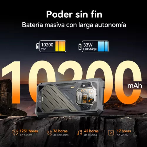 Cubot KingKong X 5G - Potente y Resistente, 512GB, 16GB RAM, Android 14